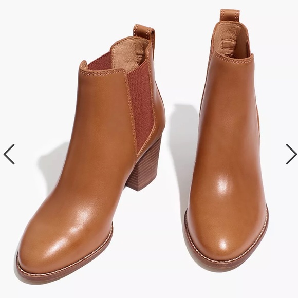 Madewell Regan Boot in English Saddle - Picture 5 of 8
